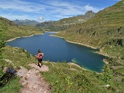 LAGHI GEMELLI, DELLA PAURA E DI VAL VEGIA, ad anello con Cima delle galline e di Mezzeno il 26 agosto 2020 - FOTOGALLERY